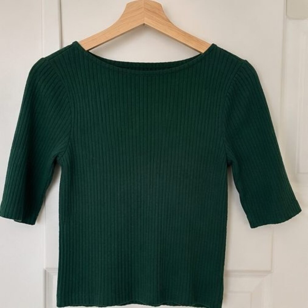 Taupe Smocked Top